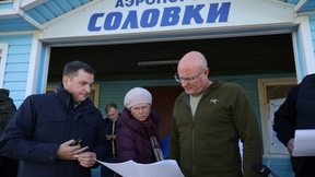 Дмитрий Чернышенко в рамках рабочей поездки в Архангельскую область совершил визит на Соловецкий архипелаг