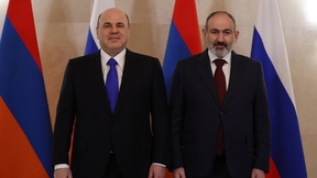 Встреча Михаила Мишустина  с Премьер-министром Республики Армения Николом Пашиняном