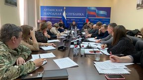 Марат Хуснуллин совершил рабочую поездку в Луганскую Народную Республику и провёл совещание по социально-экономическому развитию региона