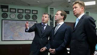 Председатель Правительства Дмитрий Медведев посетил компанию «Газпром межрегионгаз» и ознакомился с работой её оперативно-диспетчерской службы