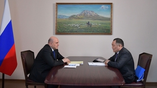 Беседа с Главой Республики Тыва Шолбаном Кара-оолом