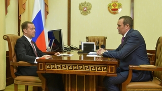 Встреча с главой Чувашской Республики Михаилом Игнатьевым