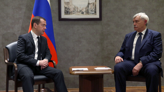 Беседа с губернатором Санкт-Петербурга Георгием Полтавченко