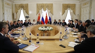 Встреча с Премьером Государственного совета Китайской Народной Республики Ли Кэцяном