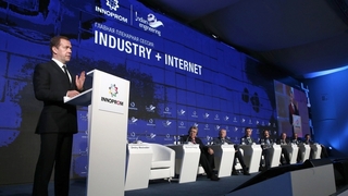 Выступление Дмитрия Медведева на пленарной сессии международной промышленной выставки «ИННОПРОМ-2016»
