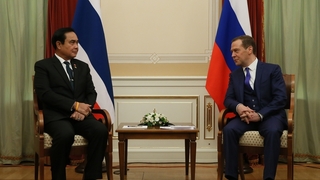 Беседа Дмитрия Медведева с Премьер-министром Таиланда Праютом Чан-оча