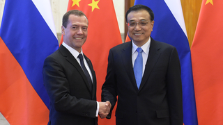 Встреча Дмитрия Медведева с Премьером Госсовета КНР Ли Кэцяном