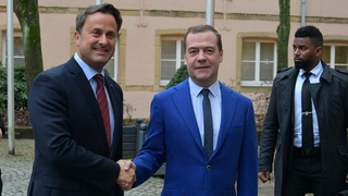 Встреча с Премьер-министром Люксембурга Ксавье Беттелем
