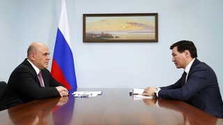 Встреча  с главой Республики Калмыкия Бату Хасиковым