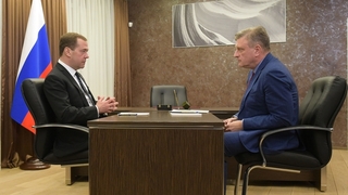 Встреча с временно исполняющим обязанности губернатора – председателя правительства Кировской области Игорем Васильевым