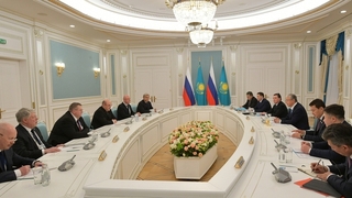 Встреча Михаила Мишустина с Президентом Республики Казахстан Касым-Жомартом Токаевым