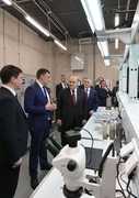 Михаил Мишустин посетил научно-технический центр ПАО «Новатэк» в Тюмени