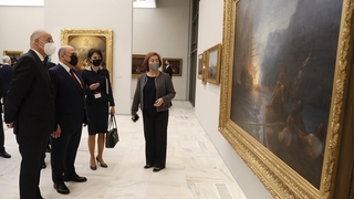 Осмотр Национальной картинной галереи в Афинах