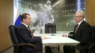 Встреча с губернатором Красноярского края Александром Уссом