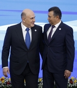 Михаил Мишустин и Премьер-министром Республики Таджикистан Кохир Расулзода
