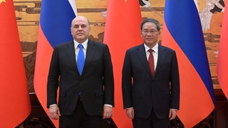 Михаил Мишустин и Премьер Государственного совета КНР Ли Цян