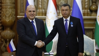 Михаил Мишустин и Премьер-министр Республики Таджикистан Кохир Расулзода