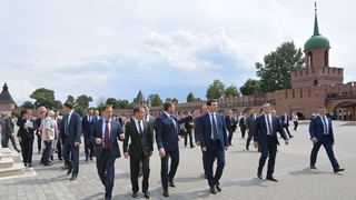 Посещение Тульского кремля