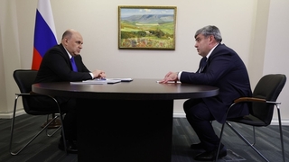 Беседа Михаила Мишустина с главой Кабардино-Балкарской Республики Казбеком Коковым