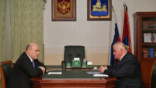 Встреча с губернатором Костромской области Сергеем Ситниковым