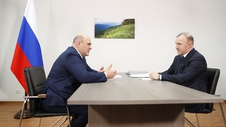 Встреча с Главой Республики Адыгея Муратом Кумпиловым