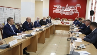 Встреча Михаила Мишустина с получателями субсидий по индивидуальной программе социально-экономического развития Марий Эл на 2020–2024 годы