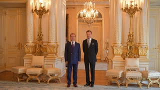 Встреча с Великим Герцогом Люксембургским Анри