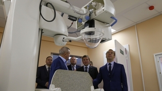 Посещение Псковского областного онкологического диспансера