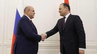 Встреча  с Премьер-министром Республики Беларусь Романом Головченко