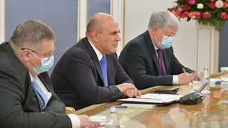 Встреча Михаила Мишустина с первым Президентом Республики Казахстан – Лидером нации Нурсултаном Назарбаевым