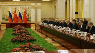Встреча Михаила Мишустина с Премьером Государственного совета Китайской Народной Республики Ли Цяном