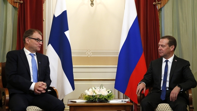Беседа с Премьер-министром Финляндии Юхой Сипилей