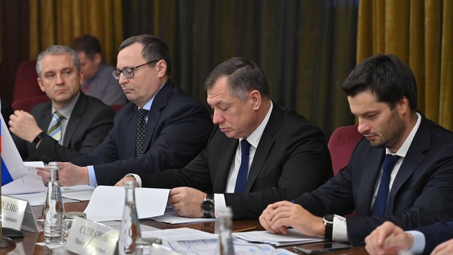 Марат Хуснуллин провёл рабочее совещание с Первым заместителем Премьер-министра Казахстана Романом Скляром