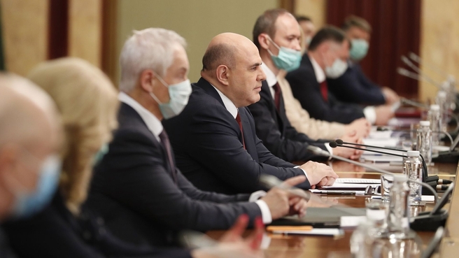 Встреча с депутатами фракции партии «Единая Россия» в Государственной Думе