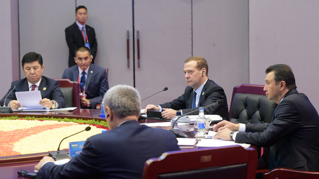 Meeting of the SCO Council of Heads of Government and observer states’ heads of delegation