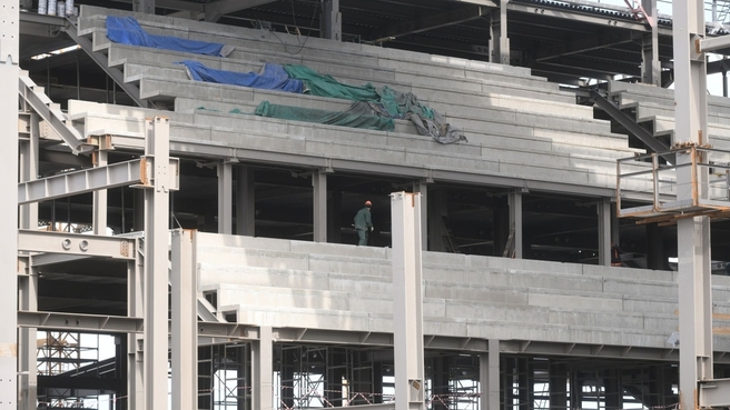 Дмитрий Чернышенко ознакомился с ходом строительства Деревни Универсиады в Екатеринбурге