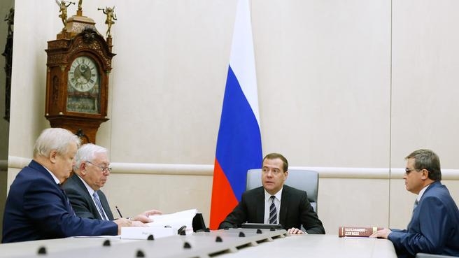 Встреча с Владимиром Лукиным, Олегом Смолиным и  Владимиром Тихомировым