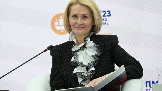 Виктория Абрамченко в рамках ПМЭФ обсудила вклад России в обеспечение мировой продовольственной безопасности