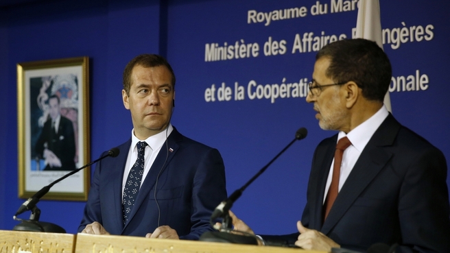 Пресс-конференция Дмитрия Медведева и Саадэддина Аль-Османи