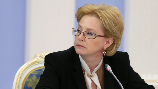 Minister of Healthcare Veronika Skvortsova