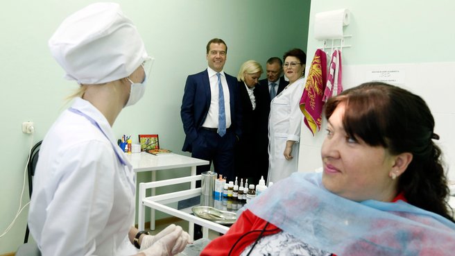 Посещение Хиринской амбулатории