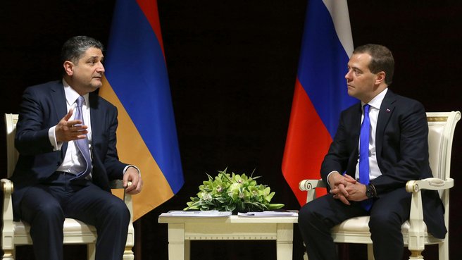 Беседа с Премьер-министром Республики Армения Тиграном Саркисяном