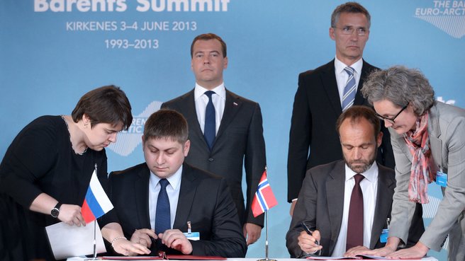 Signing joint agreements