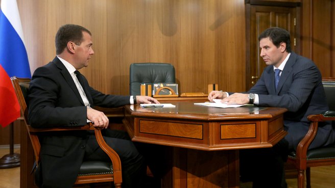Беседа с губернатором Челябинской области Михаилом Юревичем