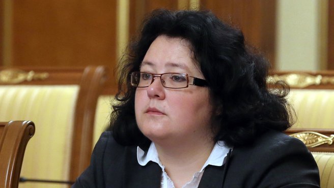 Член Экспертного совета при Правительстве Наталья Волчкова