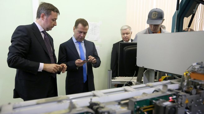 Посещение Центра персонализации документов Московской типографии Гознака