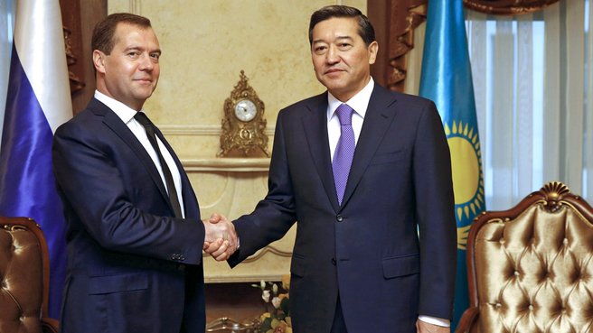 Встреча с Премьер-министром Казахстана Сериком Ахметовым