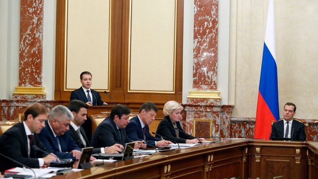 Доклад главы Минкомсвязи Николая Никифорова на заседании Правительства