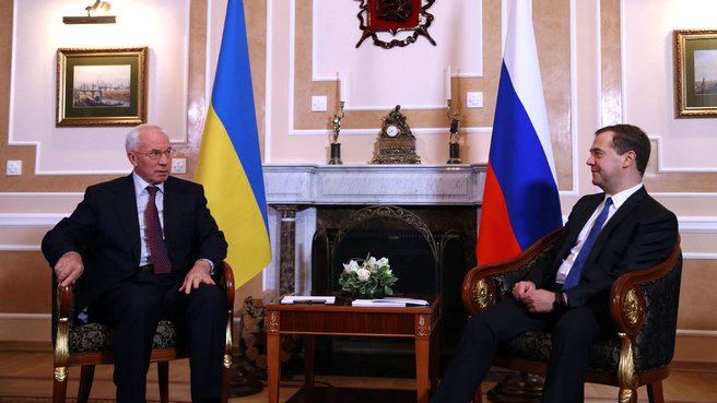 Беседа с Премьер-министром Украины Николаем Азаровым