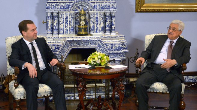 Встреча с Президентом Государства Палестина Махмудом Аббасом
